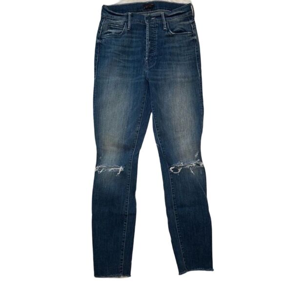 Mother The Stunner Ankle Fray Jeans - Picture 1 of 12